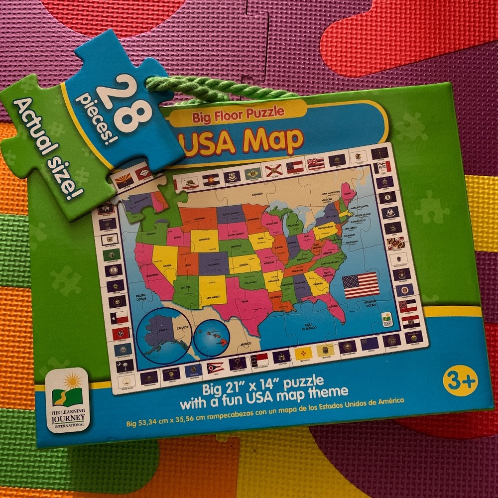 KIDS USA MAP